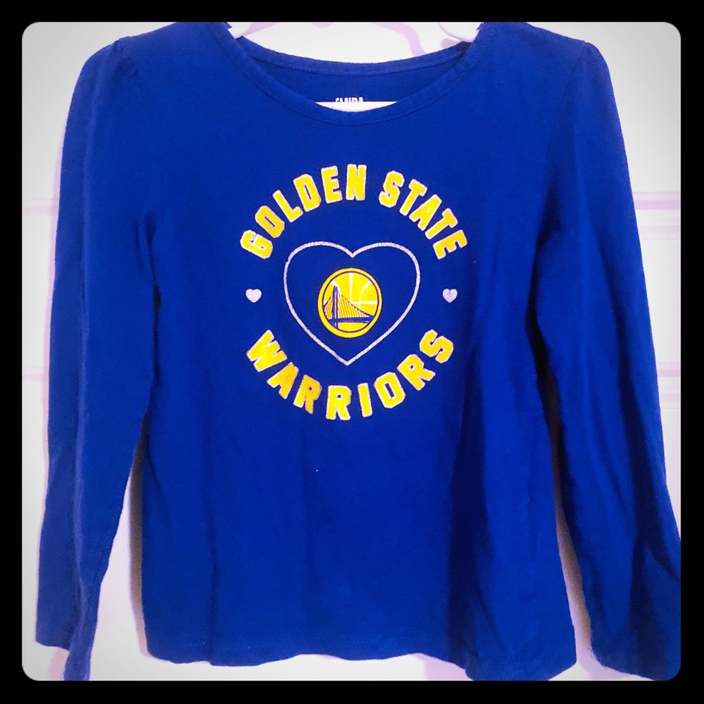 NBA Golden State Long Sleeve - Size 4T